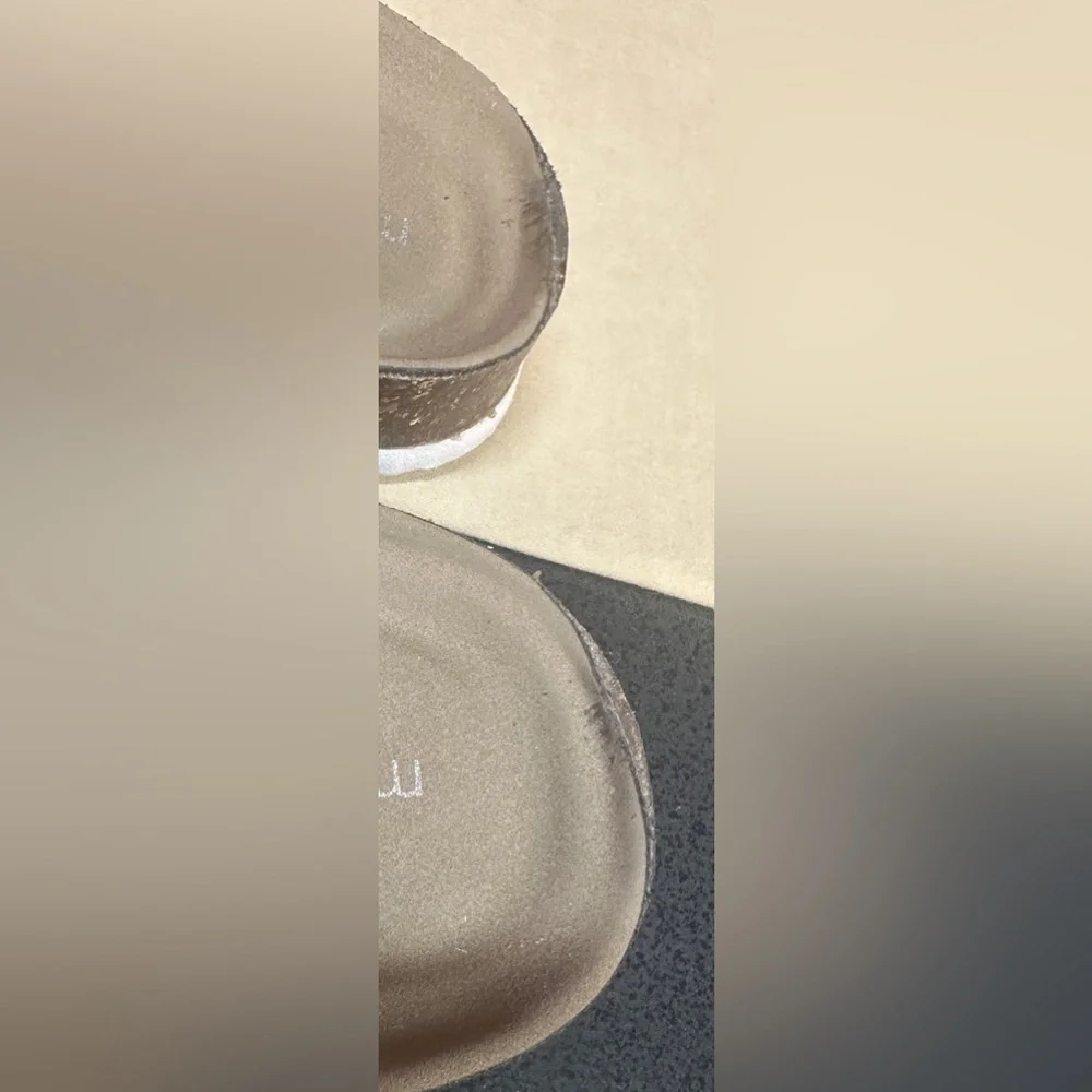 Madden Girl Brando Blue & Pink Floral Double Buckle Strap Sandals Women’s Sz 9.5